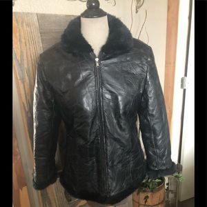 Leather Coat